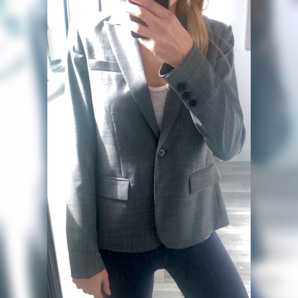 Beautiful, Versatile Grey Theory Blazer size 2